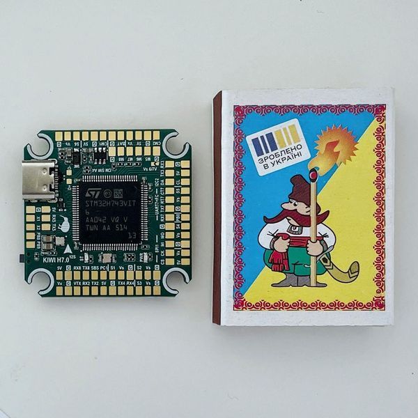 Польотний контролер KIWI H743 12S FPV, два гіроскопи KIWI-H743-D фото