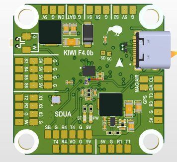 KIWI-F405 12S Flight Controller (Arducopter, Betaflight), No firmware